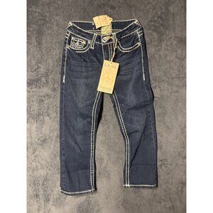 L.A. IDOL USA Jeans Womens Embellished Pockets Stretch Blue Sz 1 27x18